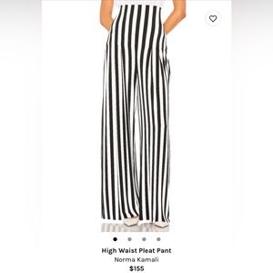 **price drop!! NWT Size Small Norma Kamali high wasted wide leg pant